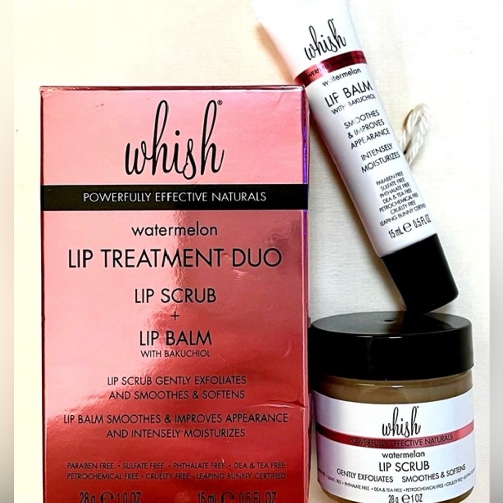 Whish Lip Treatment Duo Grapefruit - Lip Scrub & Lip Balm